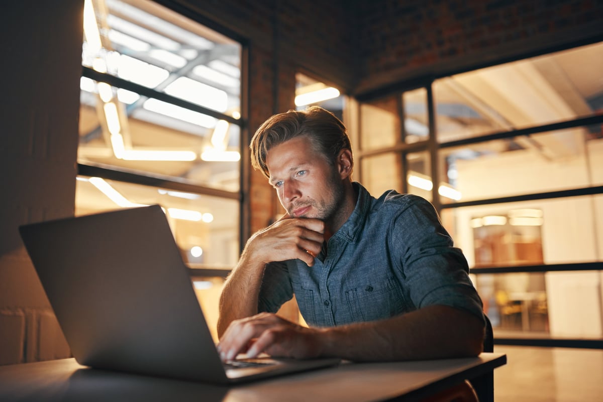 James Web Co founder at work